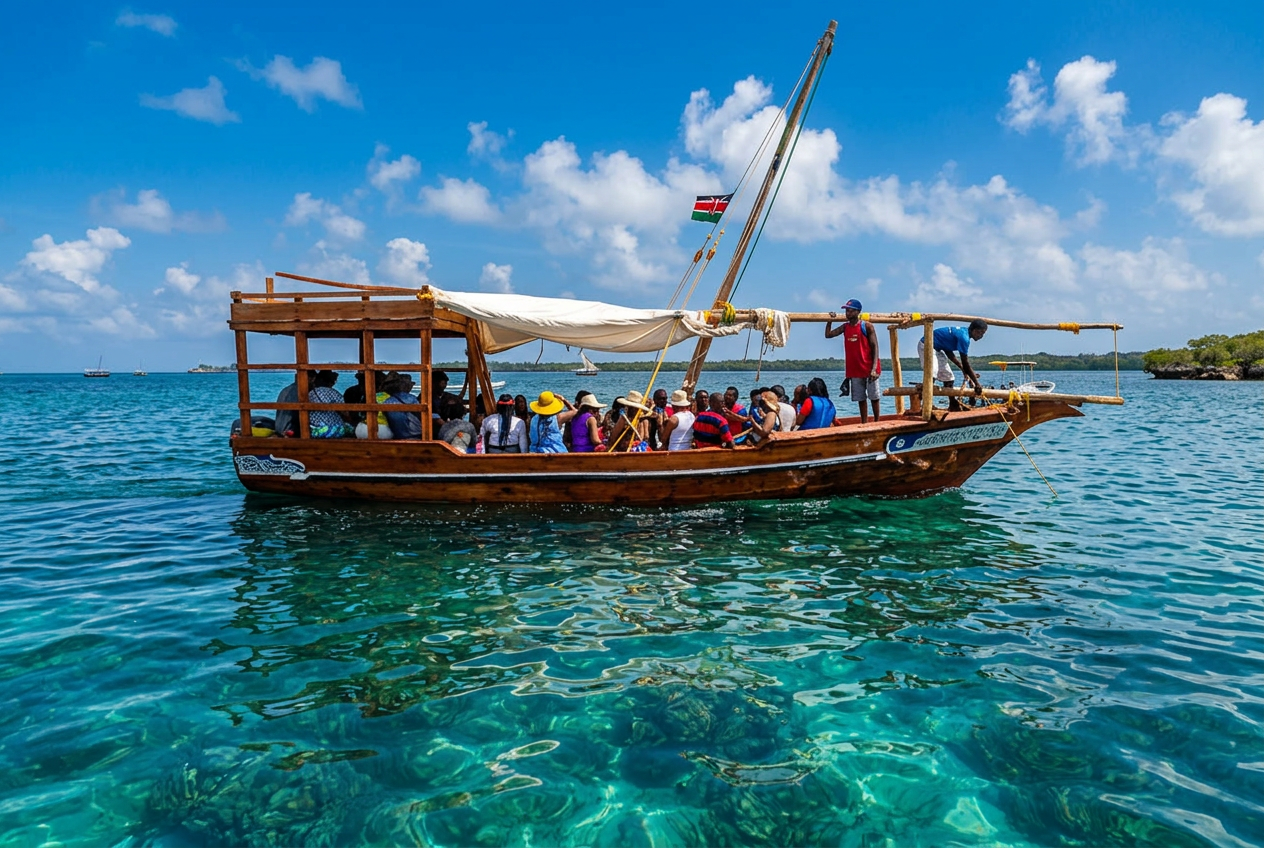 1 Day Wasini Dhow Trip